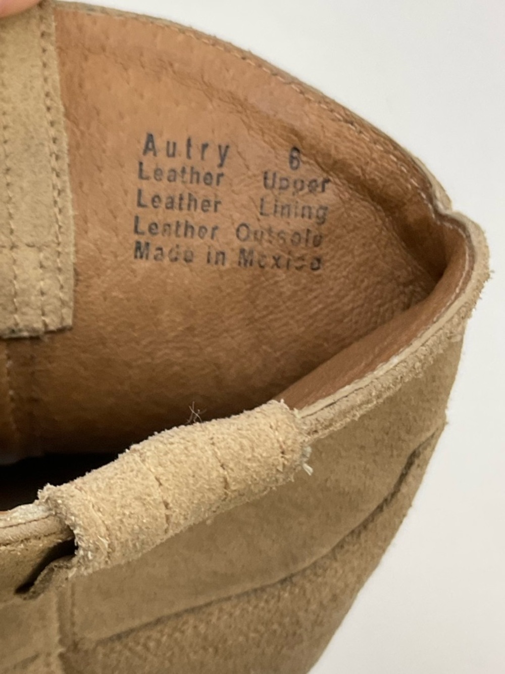Steve Madden Autry Suede Ankle Cowboy Boots Size 6 Western Rodeo Festival - Picture 8 of 8